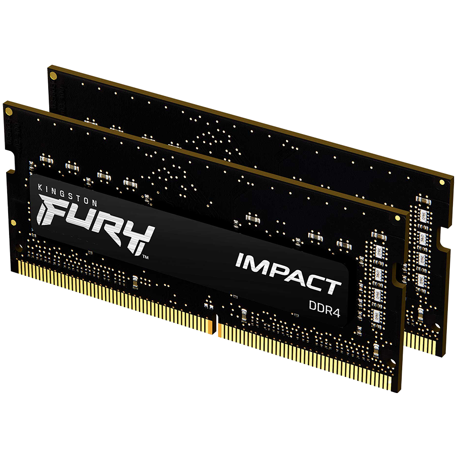 RAM KINGSTON FURY Impact KF432S20IBK2/64 (64GB, 2x32GB, 3200MHz, latencija CL20, napajanje 1,2V)-0