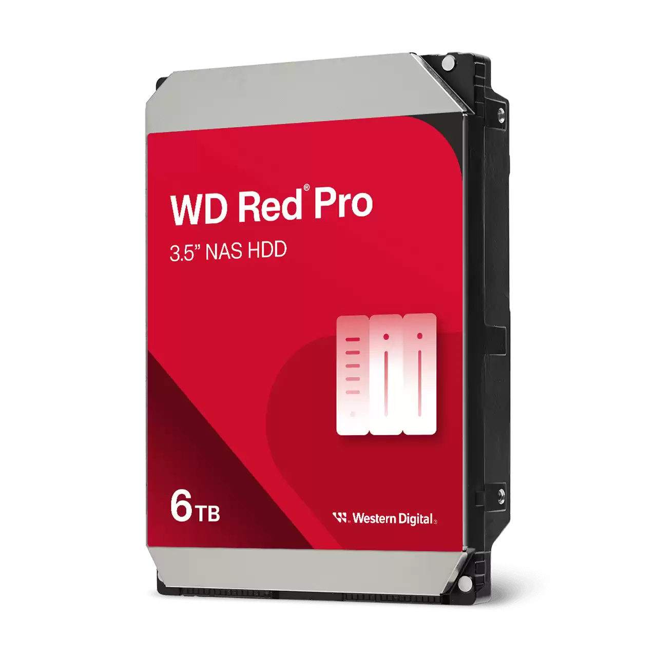 HDD Desktop WESTERN DIGITAL Red Pro (3.5, 6TB, 256MB, 7200 RPM, SATA 6 Gb/s)-2