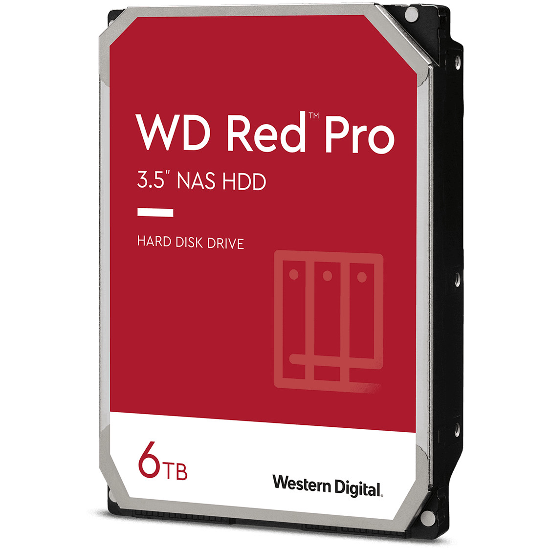 HDD Desktop WESTERN DIGITAL Red Pro (3.5, 6TB, 256MB, 7200 RPM, SATA 6 Gb/s)-3