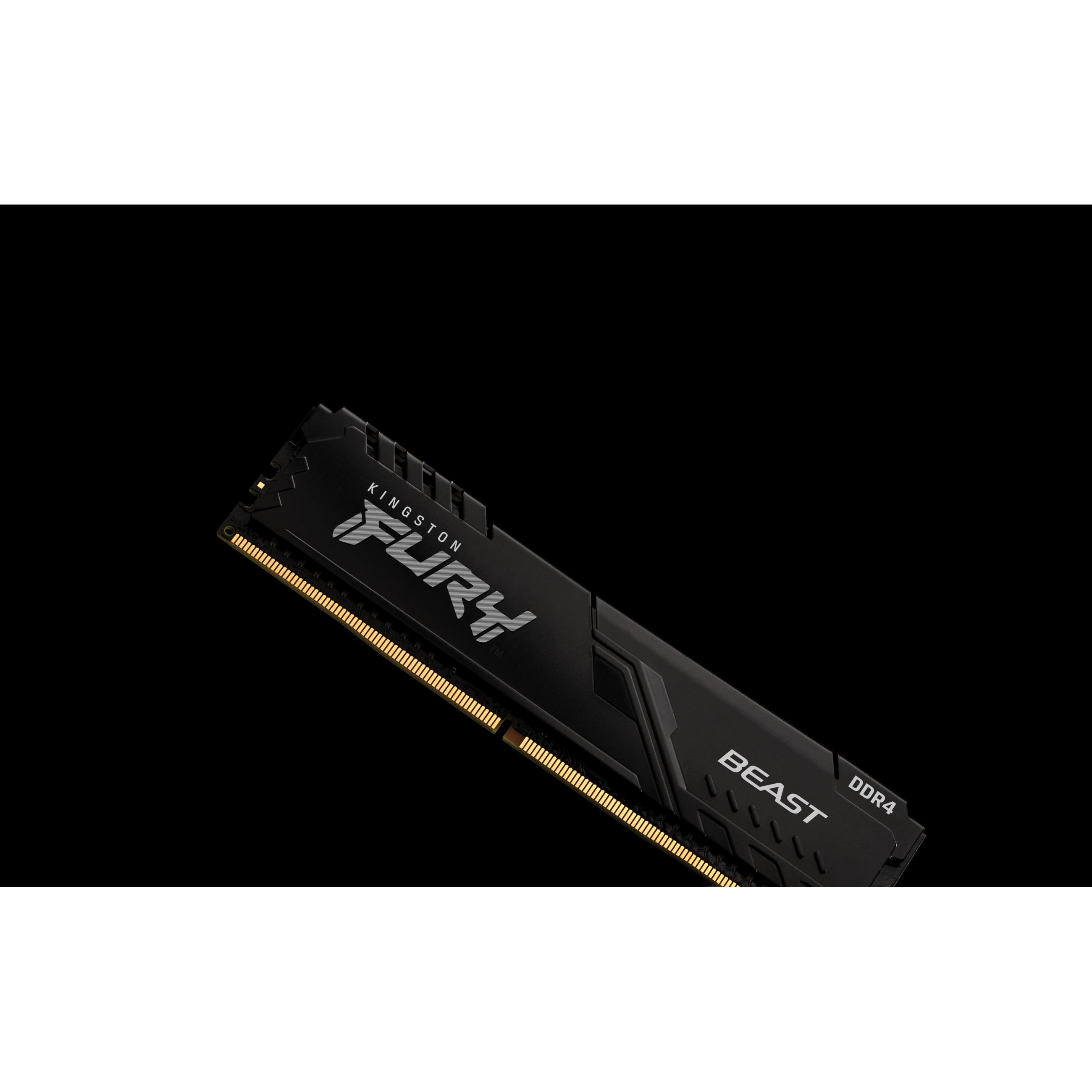 KINGSTON DRAM 32GB 3200MHz DDR4 CL16 DIMM (Kit of 2) FURY Beast crna EAN: 740617319842-12