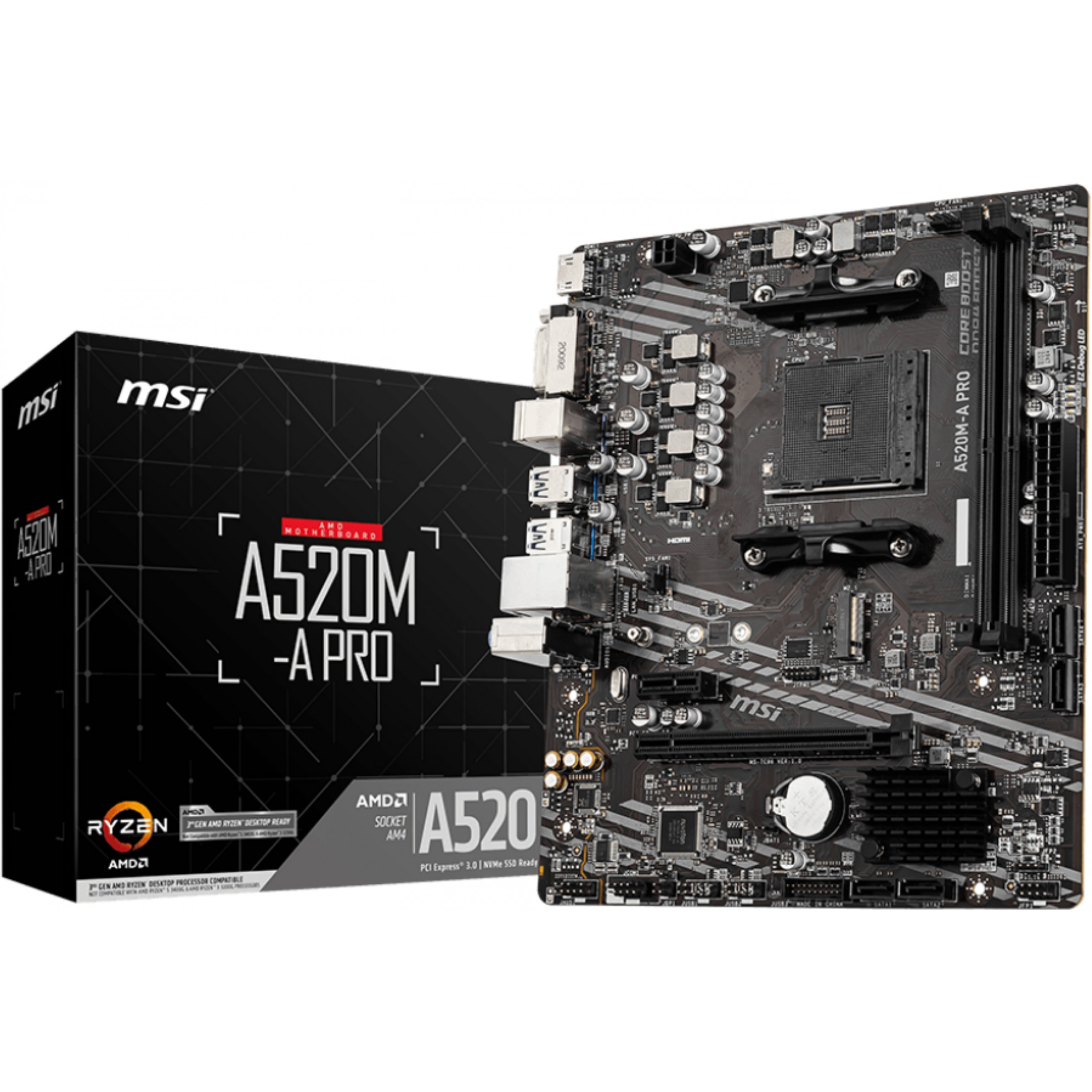 MBO AM4 MSI A520M-A PRO-1