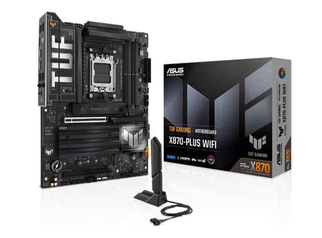MBO AM5 ASUS TUF GAMING X870-PLUS WIFI (AM5, DDR5, PCIe 5.0, ATX)