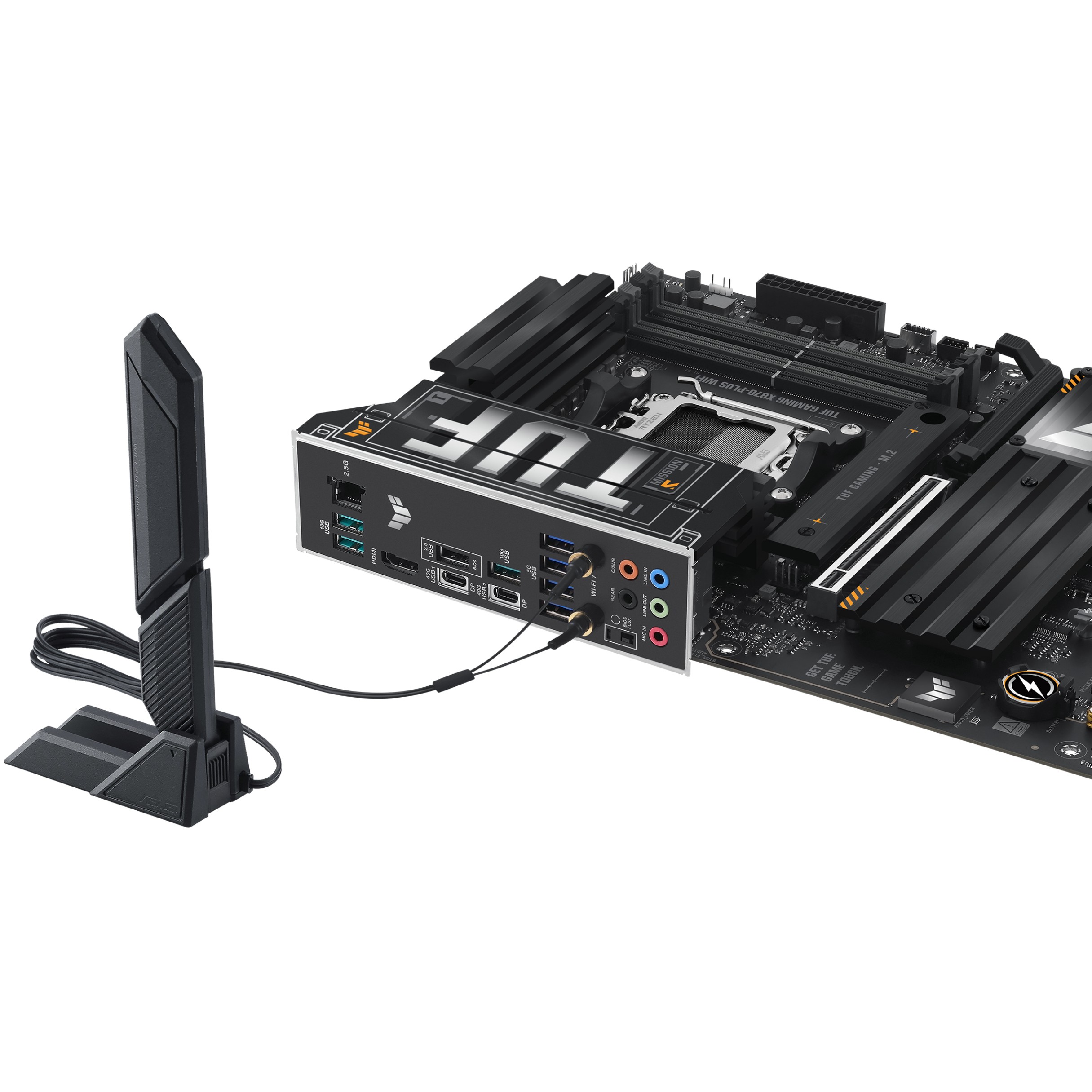 MBO AM5 ASUS TUF GAMING X870-PLUS WIFI (AM5, DDR5, PCIe 5.0, ATX)-12