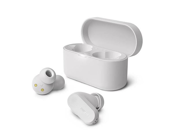 Slušalice PHILIPS TAT3509WT/00 (bežične, Noise Canceling Pro, do 24 sata reprodukcije, bijele) - KORIŠTENI jamstvo 6 mjeseci
