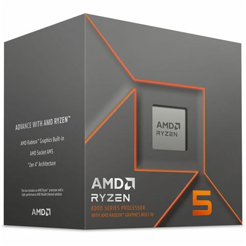 Procesor AMD RYZEN 5 8500G (AM5, 4.100 MHz, L3 cache 16, TDP 65W, Radeon 740M)