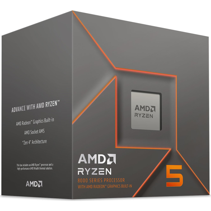 Procesor AMD RYZEN 5 8500G (AM5, 4.100 MHz, L3 cache 16, TDP 65W, Radeon 740M)-3