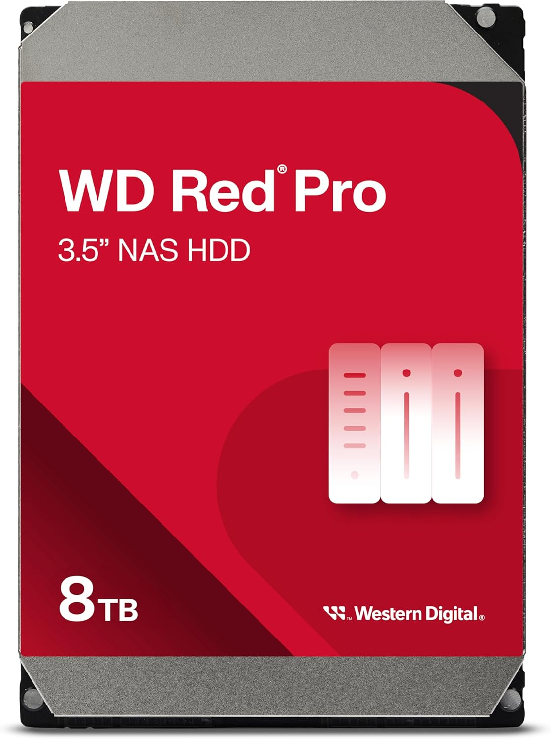 HDD Desktop WD Red Pro (3.5, 8TB, 512MB, 7200 RPM, SATA 6 Gb/s)-7