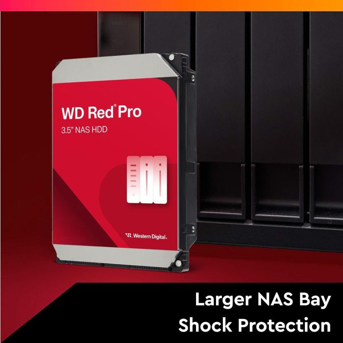 HDD Interni WD Red™ PRO NAS 20TB 3,5" SATA WD201KFGX-2