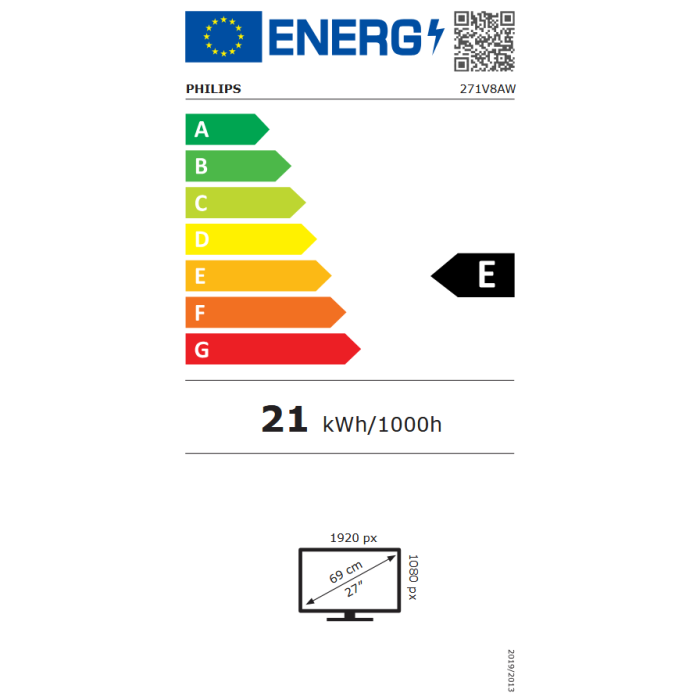 Monitor PHILIPS 271V8AW/00 (27" IPS, FHD, 75Hz)-5
