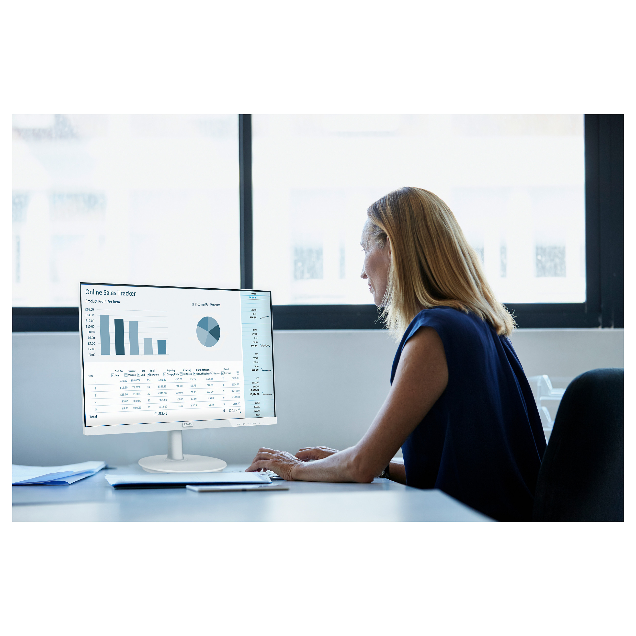 Monitor PHILIPS 271V8AW/00 (27" IPS, FHD, 75Hz)-13