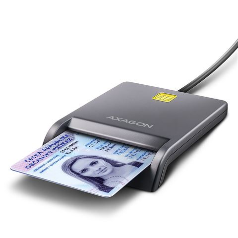 Čitač pametnih kartica AXAGON CRE-SM3T USB 2.0-0