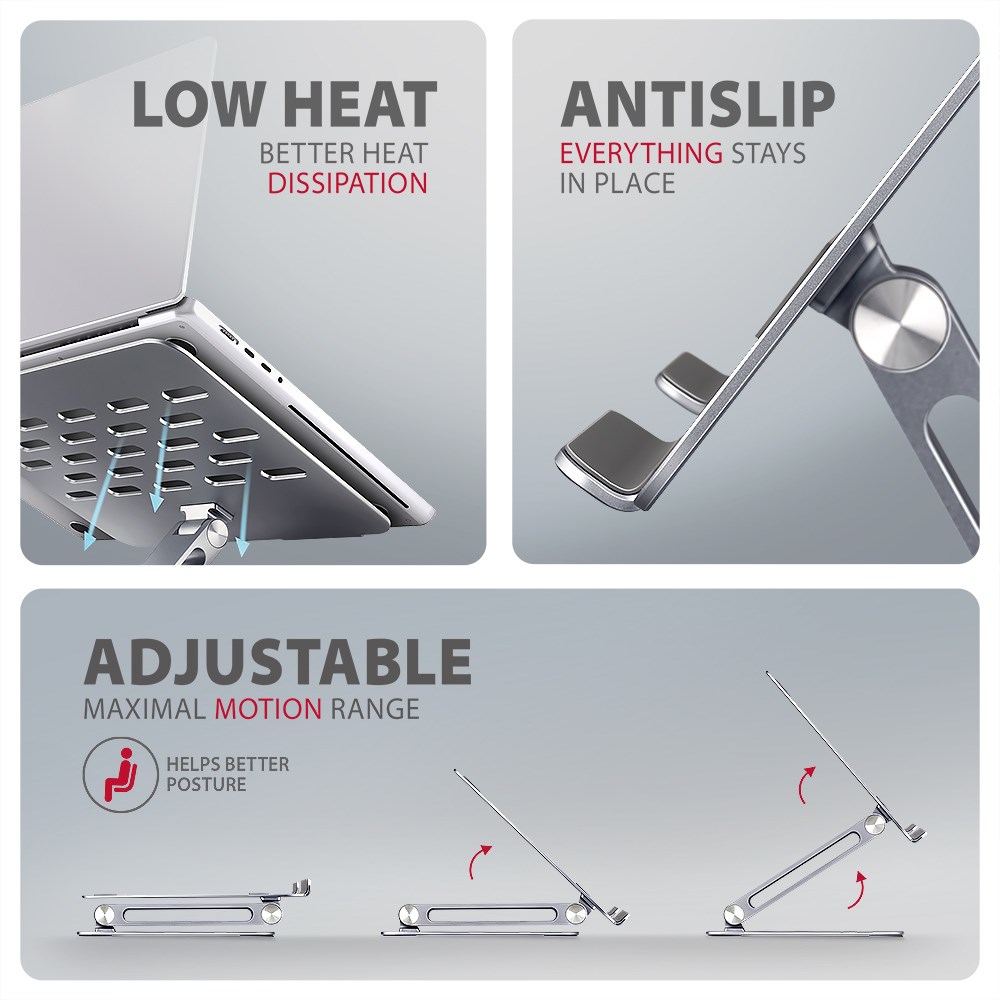 AXAGON Stalak za notebook 10"-16"-3