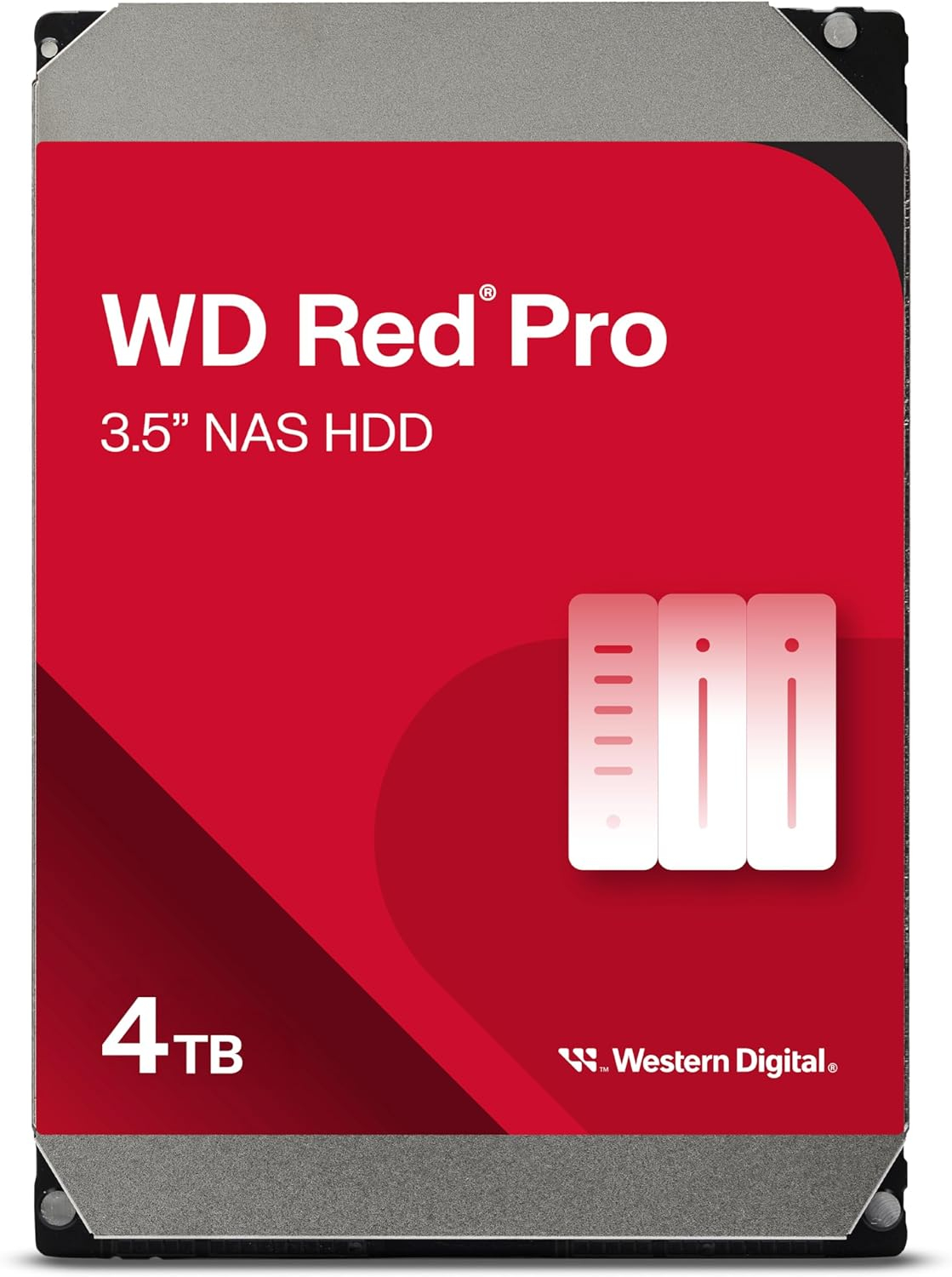 HDD Desktop WD Red Pro (3.5, 4TB, 256MB, 7200 RPM, SATA 6 Gb/s)-5