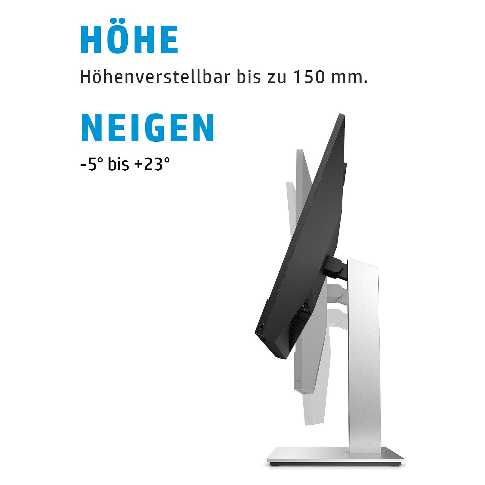 Monitor HP E24mvG4 169L0AA (23.8" IPS, FHD, 50Hz)-10