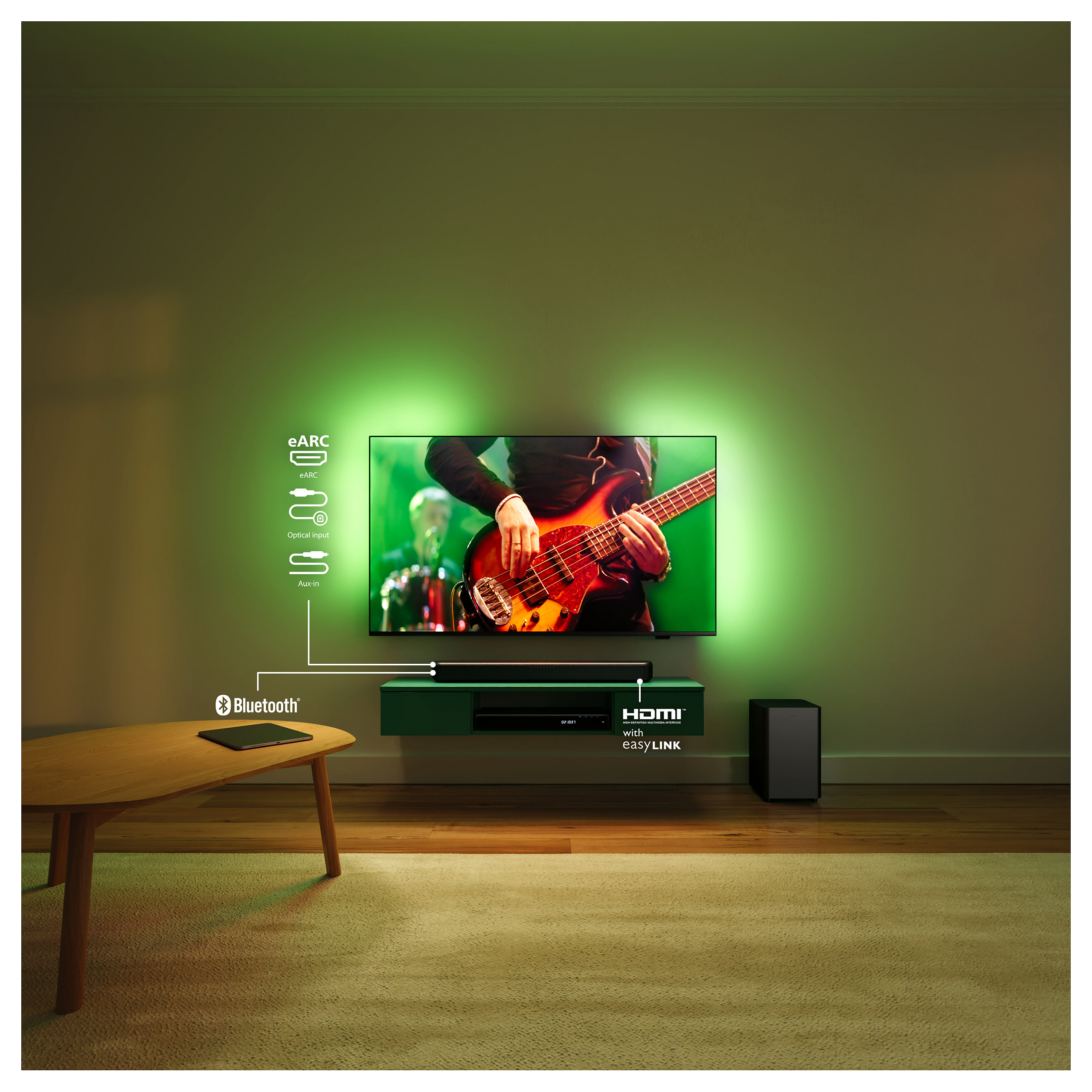 Soundbar PHILIPS TAB5309/10 2.1 kanali-7