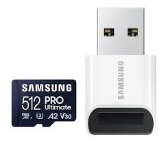 Memorijska kartica SAMSUNG MB-MY512SB/WW (512GB, brzina čitanja 200 Mb/s, brzina pisanja 130 Mb/s, klasa 10, U3, V30, A2)-0