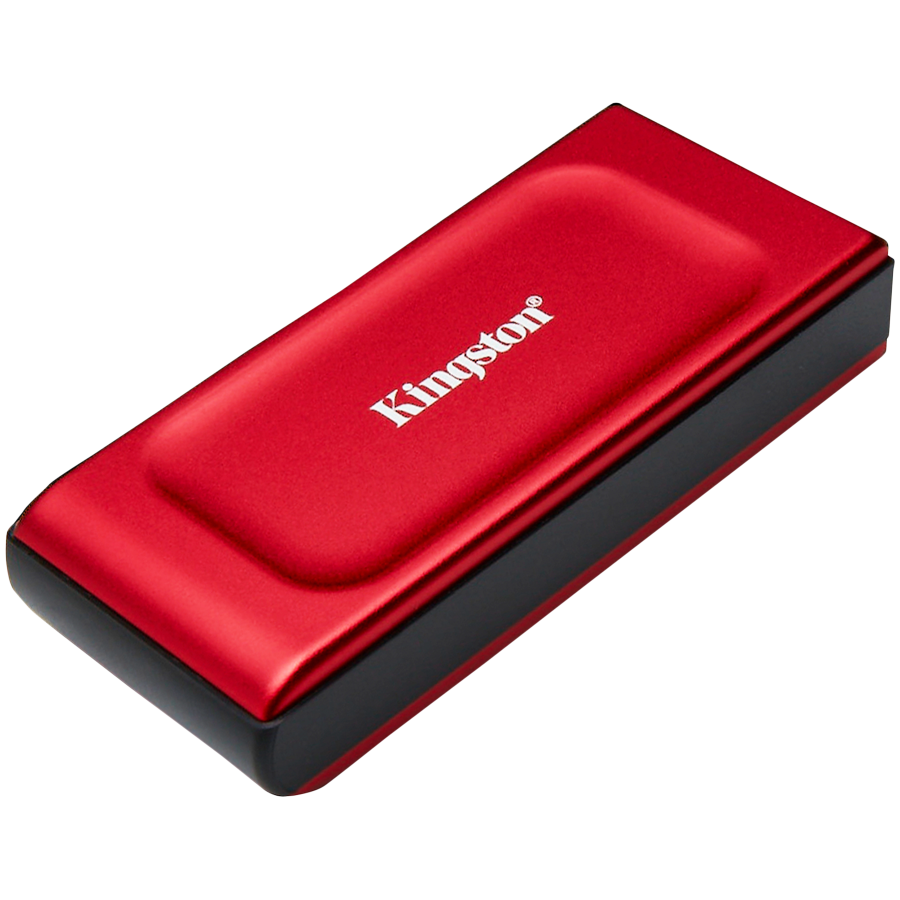 Kingston SSD 1TB XS1000 Red External USB 3.2 Gen 2 Portable Solid State Drive, EAN: 740617343748-0