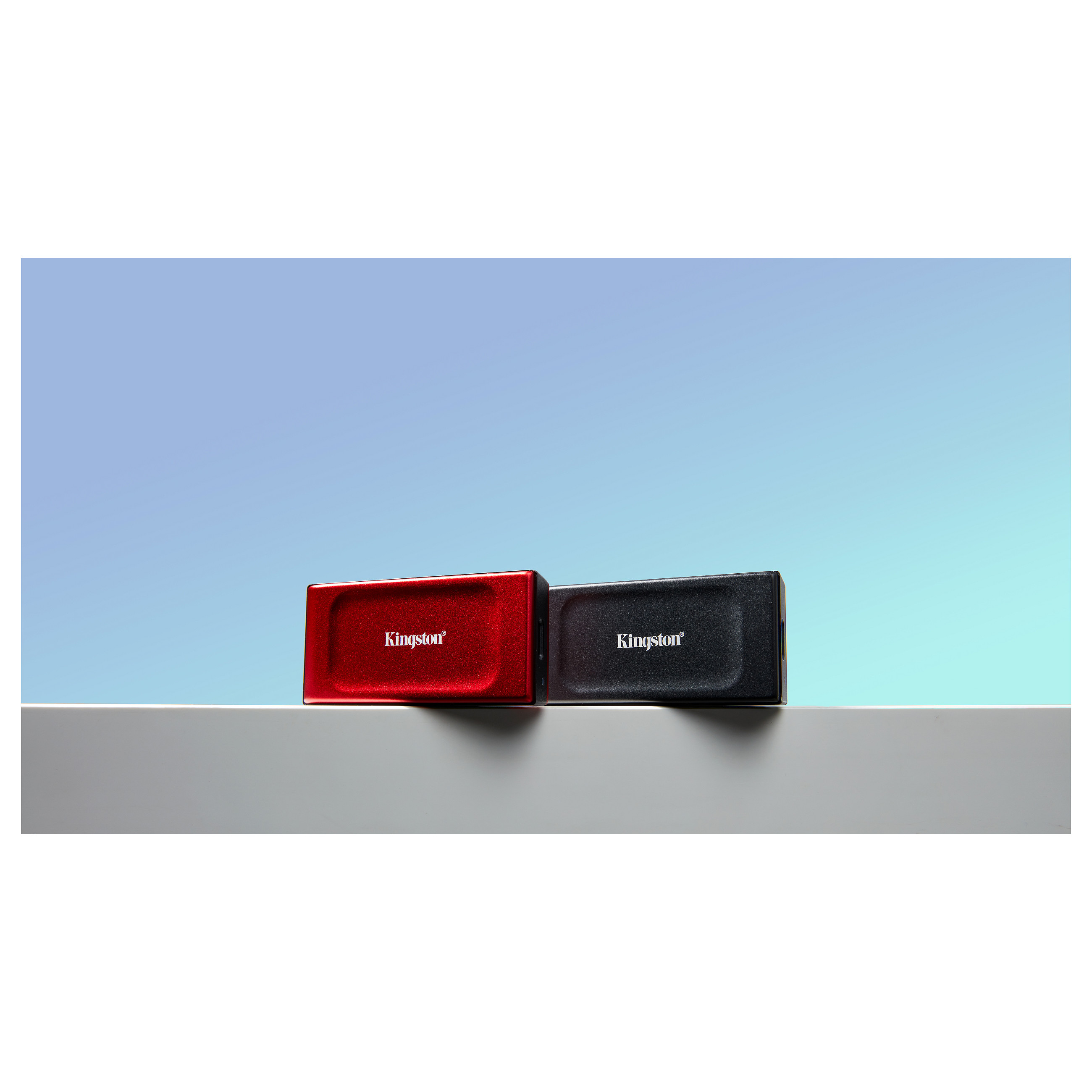 Kingston SSD 1TB XS1000 Red External USB 3.2 Gen 2 Portable Solid State Drive, EAN: 740617343748-17