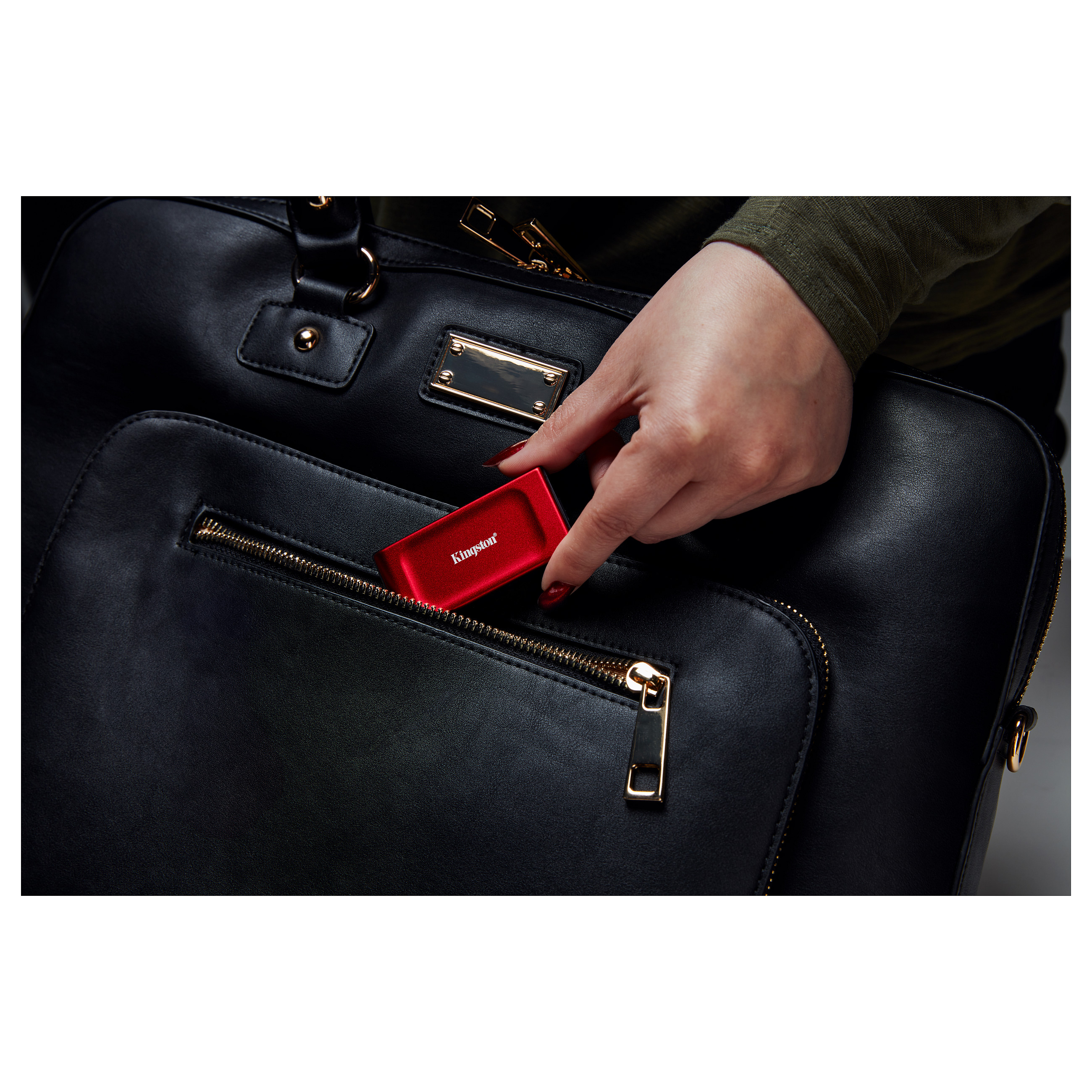 Kingston SSD 1TB XS1000 Red External USB 3.2 Gen 2 Portable Solid State Drive, EAN: 740617343748-19