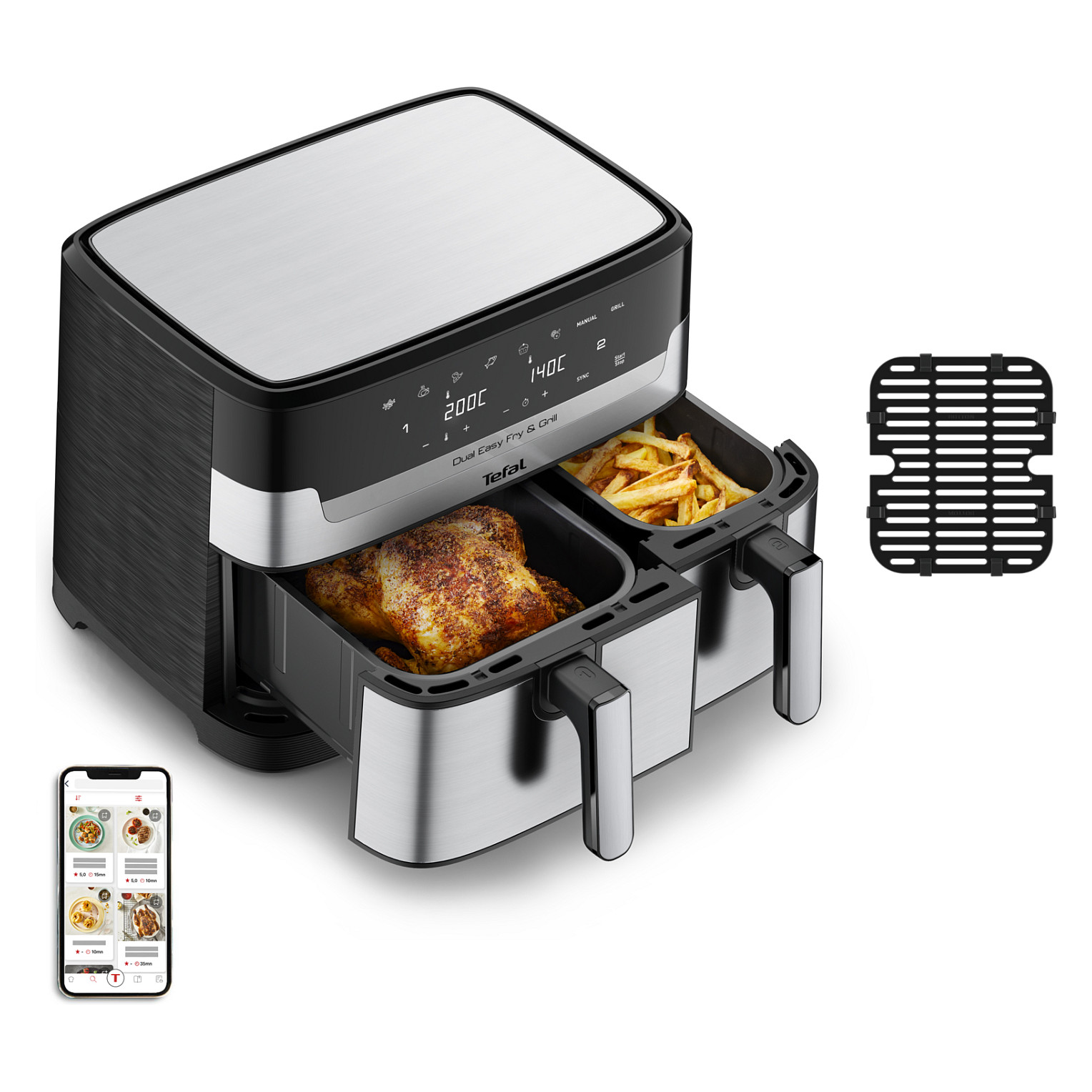 Friteza na vrući zrak TEFAL Easy Fry EY905D10