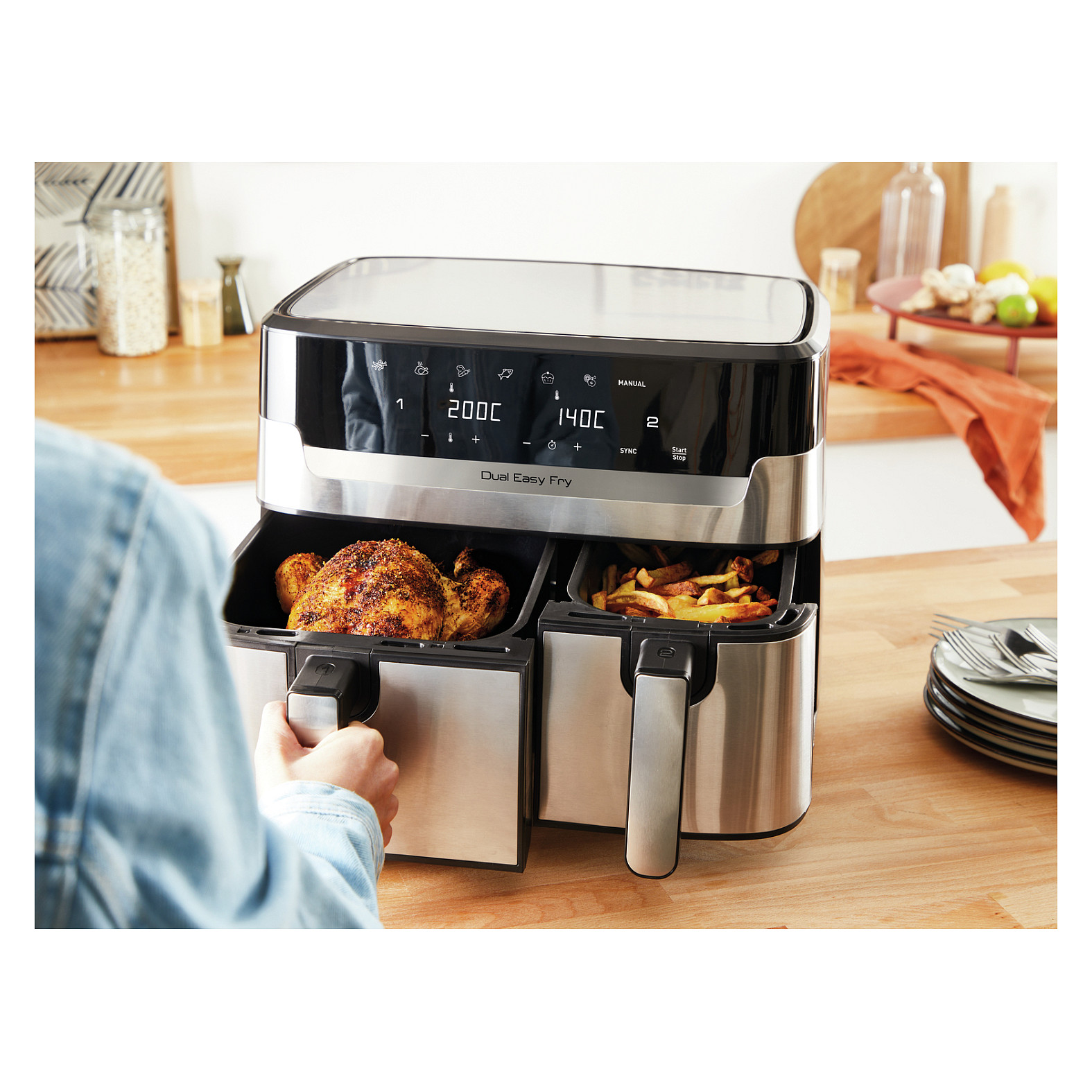 Friteza na vrući zrak TEFAL Easy Fry EY905D10-5