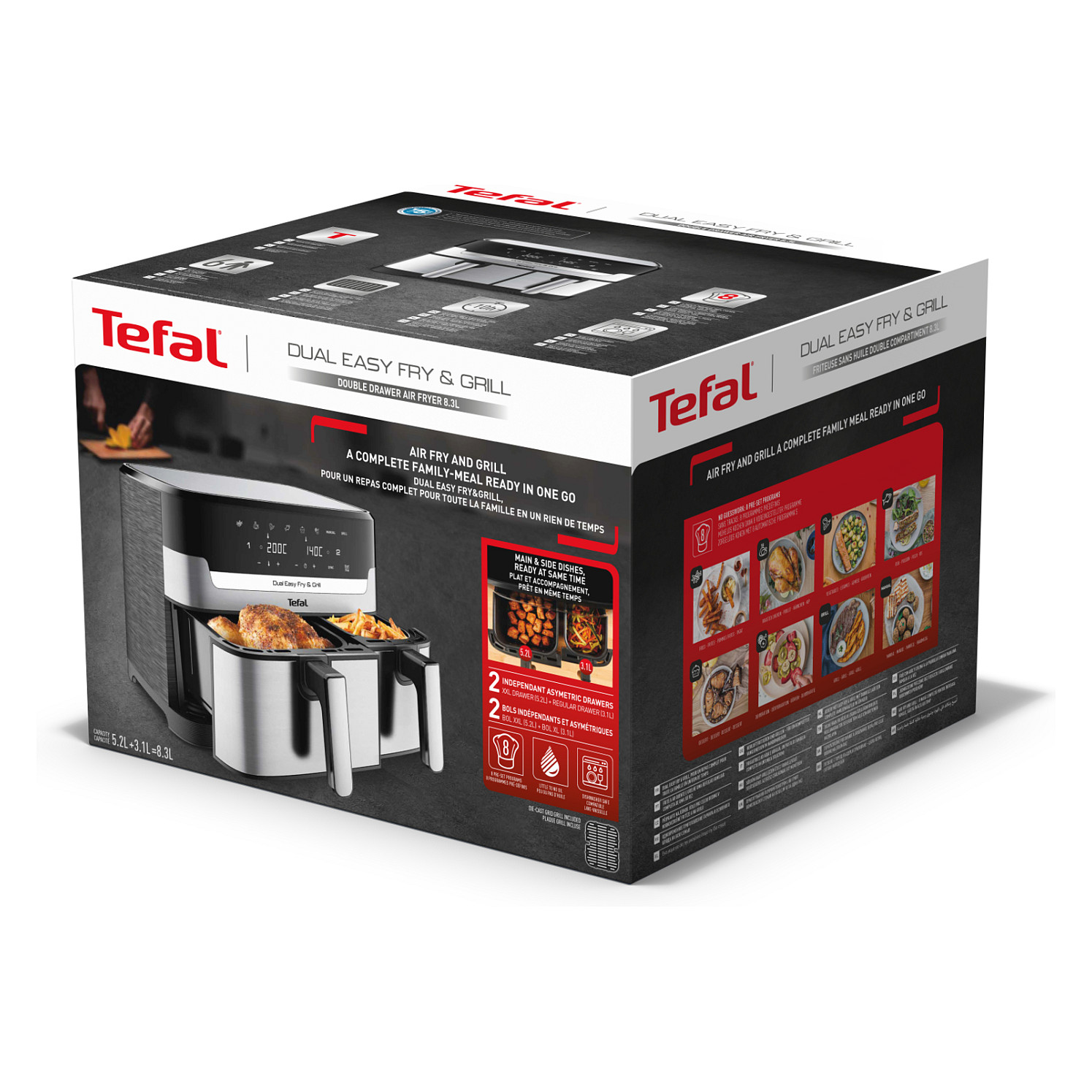 Friteza na vrući zrak TEFAL Easy Fry EY905D10-8
