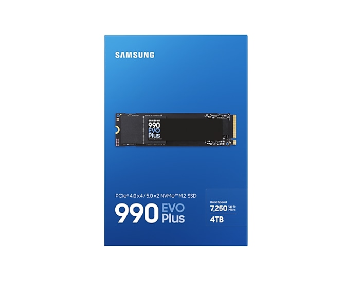SSD 4TB SAMSUNG 990 EVO Plus M.2 NVMe MZ-V9S4T0BW-5