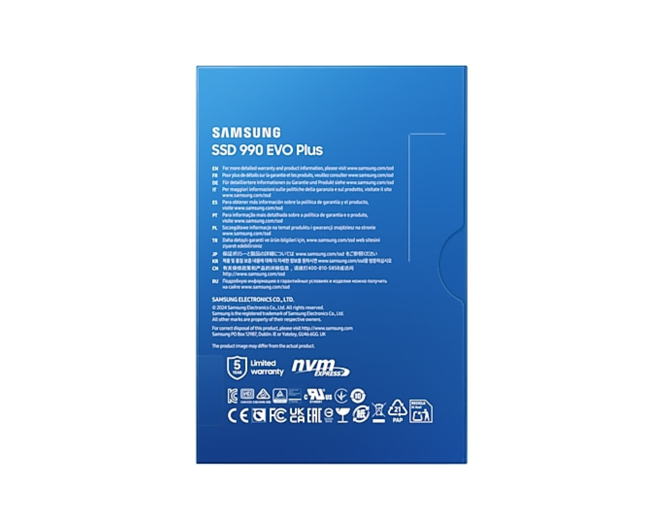 SSD 4TB SAMSUNG 990 EVO Plus M.2 NVMe MZ-V9S4T0BW-7