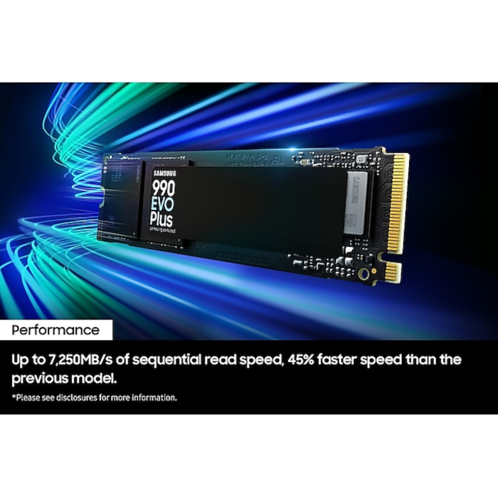 SSD 1TB Samsung 990 EVO Plus M.2 NVMe MZ-V9S1T0BW-8