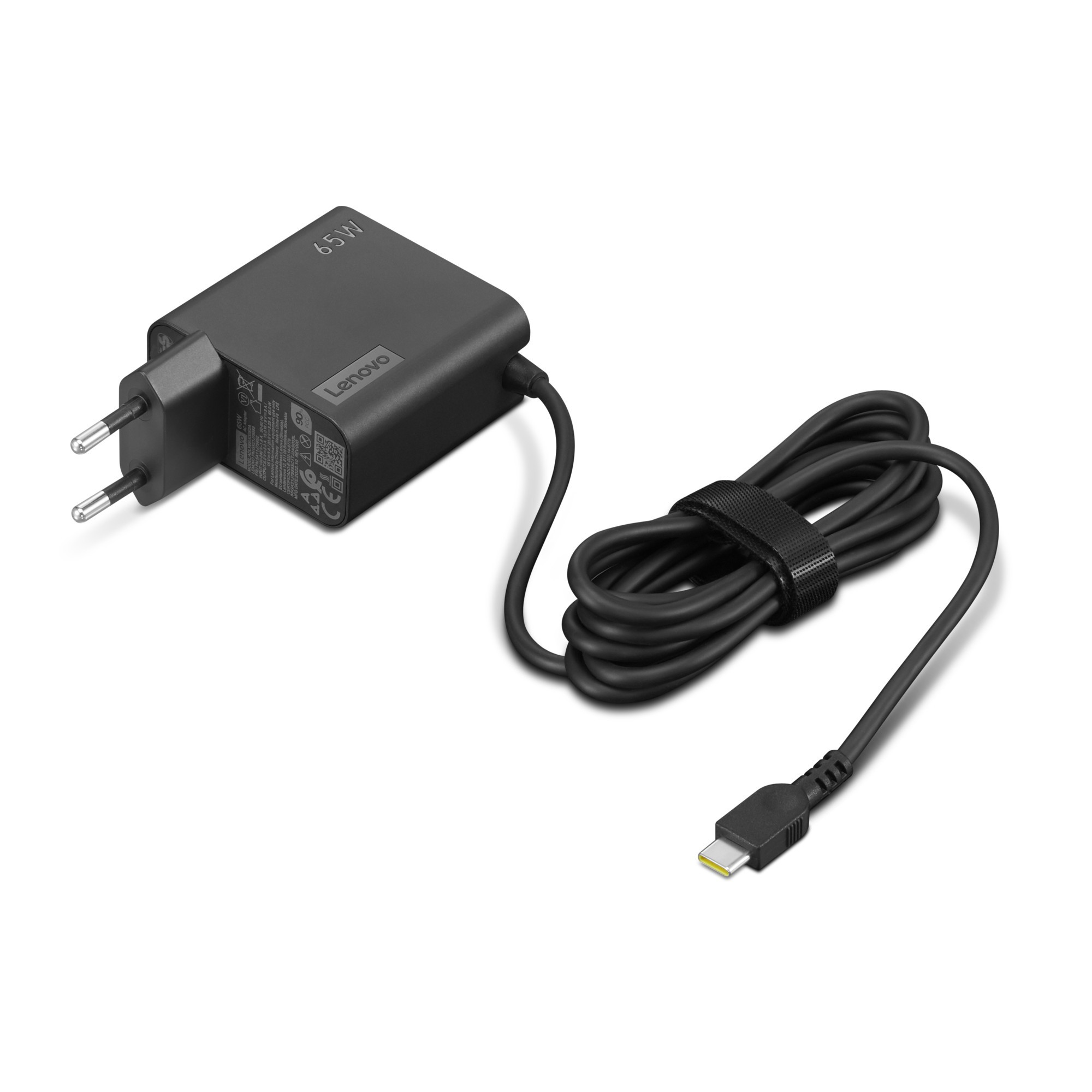 Adapter LENOVO Thinkpad 65W (USB-C, ulazni napon 240V, crna boja)-0