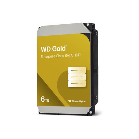 HDD Interni WD Gold Enterprise Class 6TB 3,5" SATA WD6004FRYZ-0