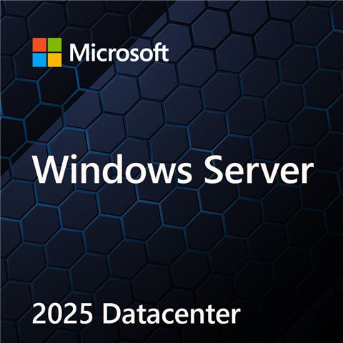 Software MICROSOFT DSP Windows Svr Datacntr 2025 64Bit ENG 4 Core