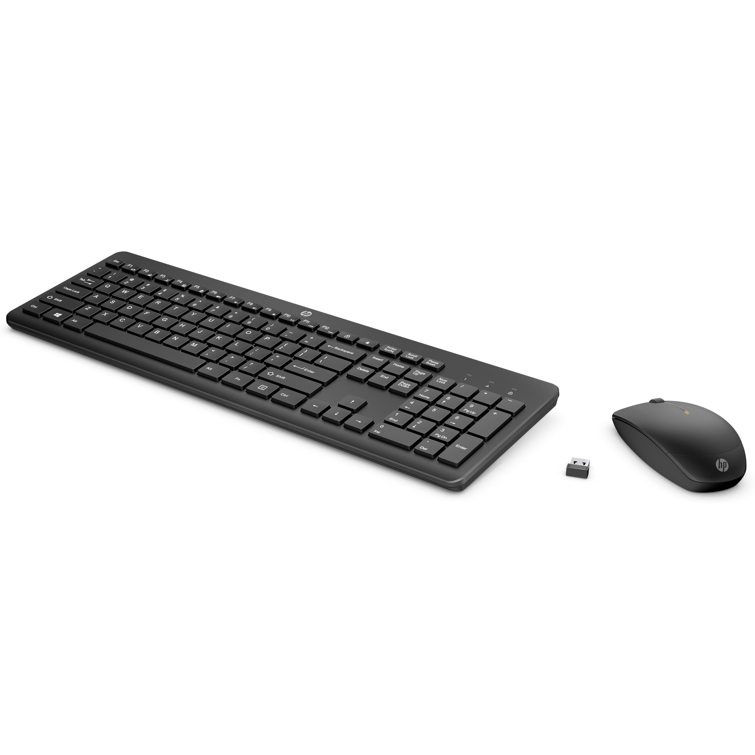 Set tipkovnice i miša HP 235 bežični QWERTY, crni – internacionalna non HR tipkovnica-2