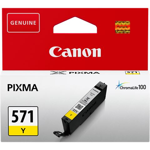 Tinta CANON CLI-571Y, žuta-1
