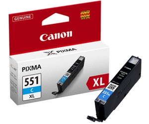 Tinta Canon CLI-551 XL Cyan-0