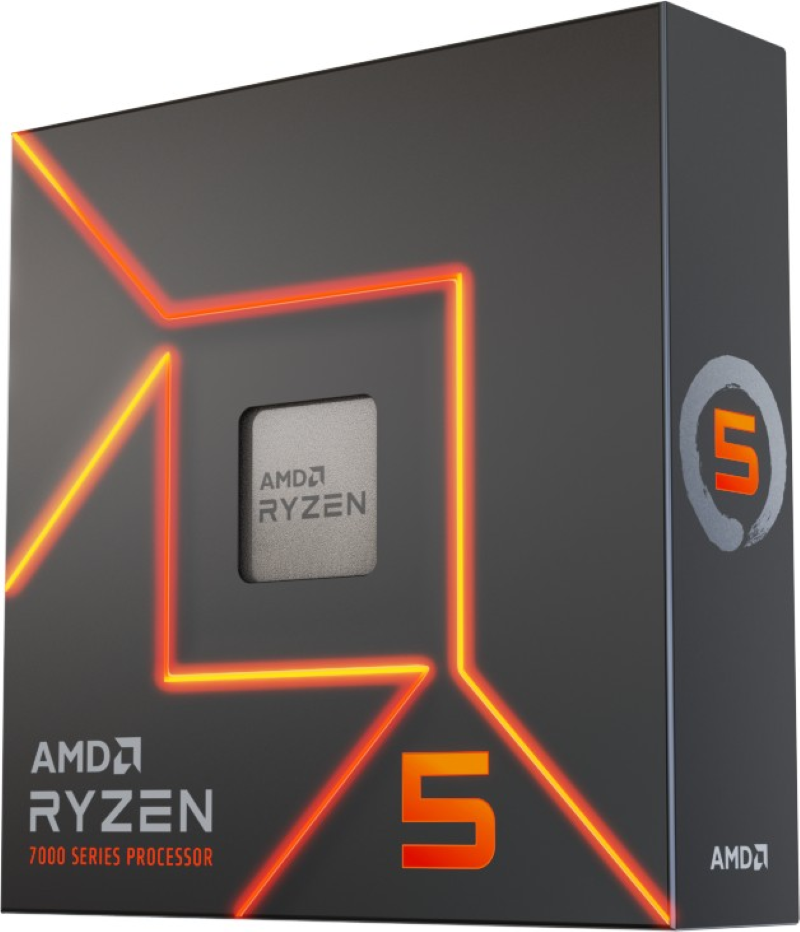AMD Ryzen 5 7600X, 6C/12T 4,7GHz/5,3GHz, 32MB, AM5-1