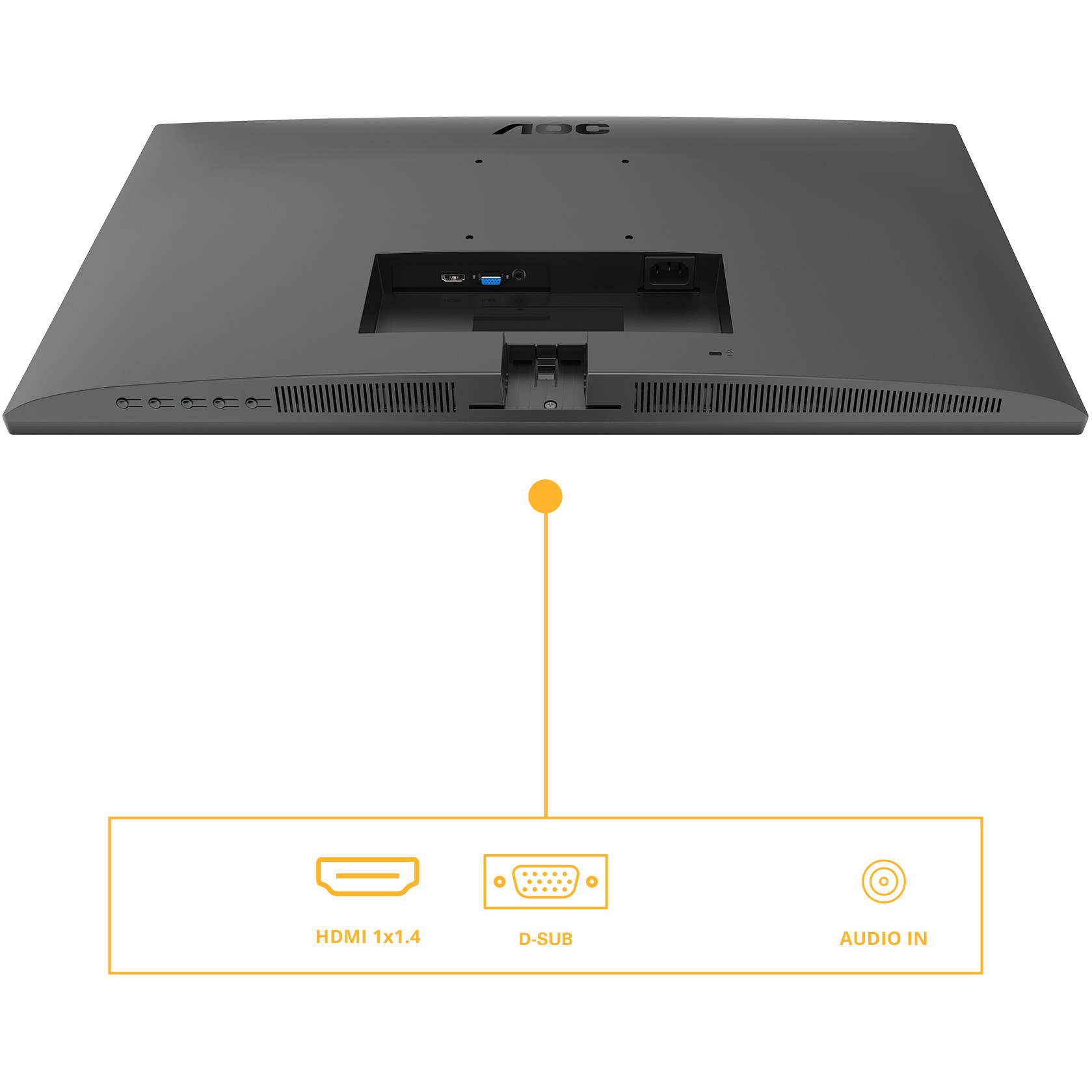 Monitor AOC 24B3HA2 (23,8" IPS, 100Hz, 1920x1080 FHD) crni-12