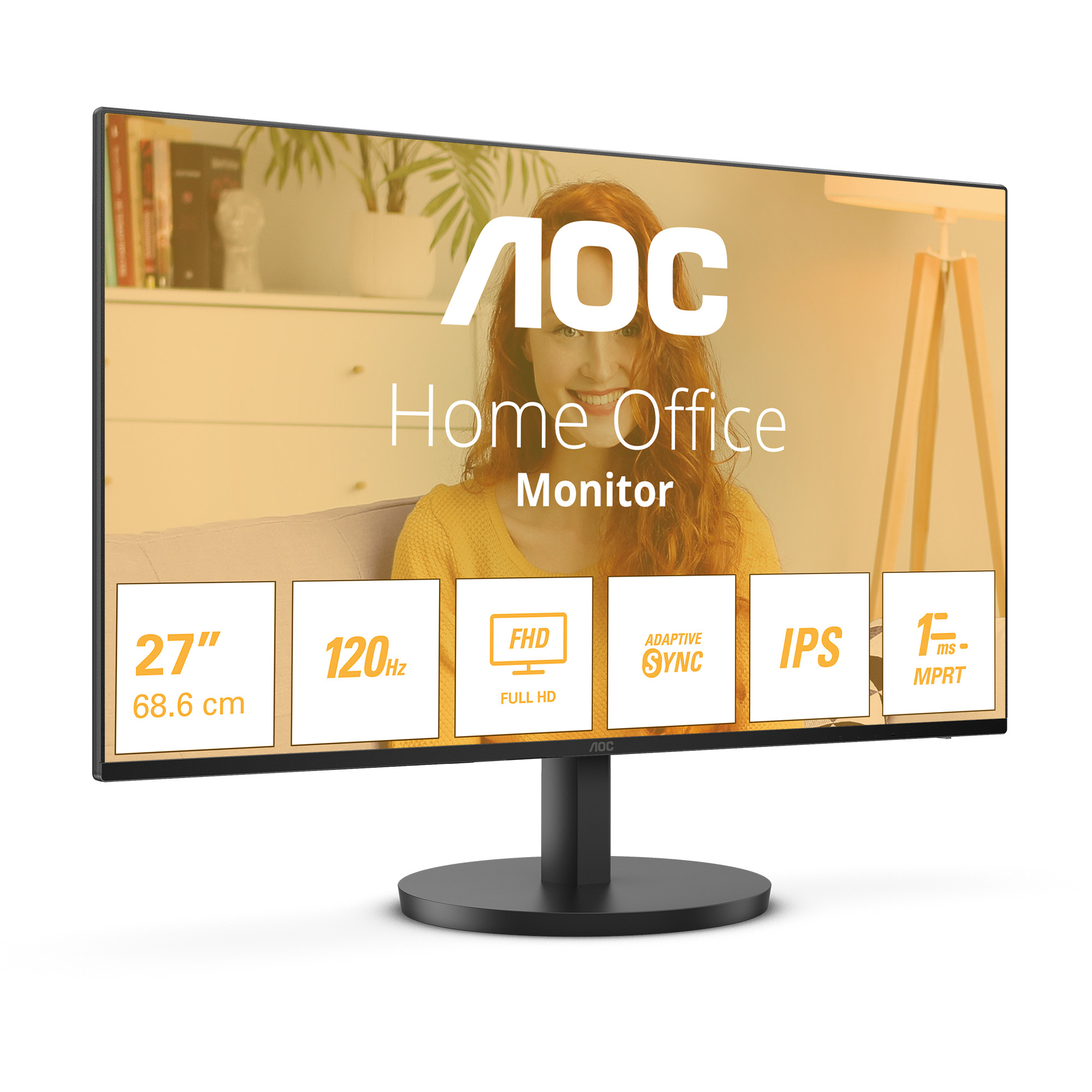 Monitor AOC 27B3HA2 (27" IPS, 100Hz, 1920x1080 FHD) crni-10