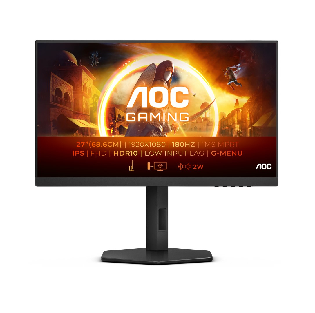 Monitor AOC 27G4X (27" IPS, 180Hz, 1920x1080 FHD) crni-0