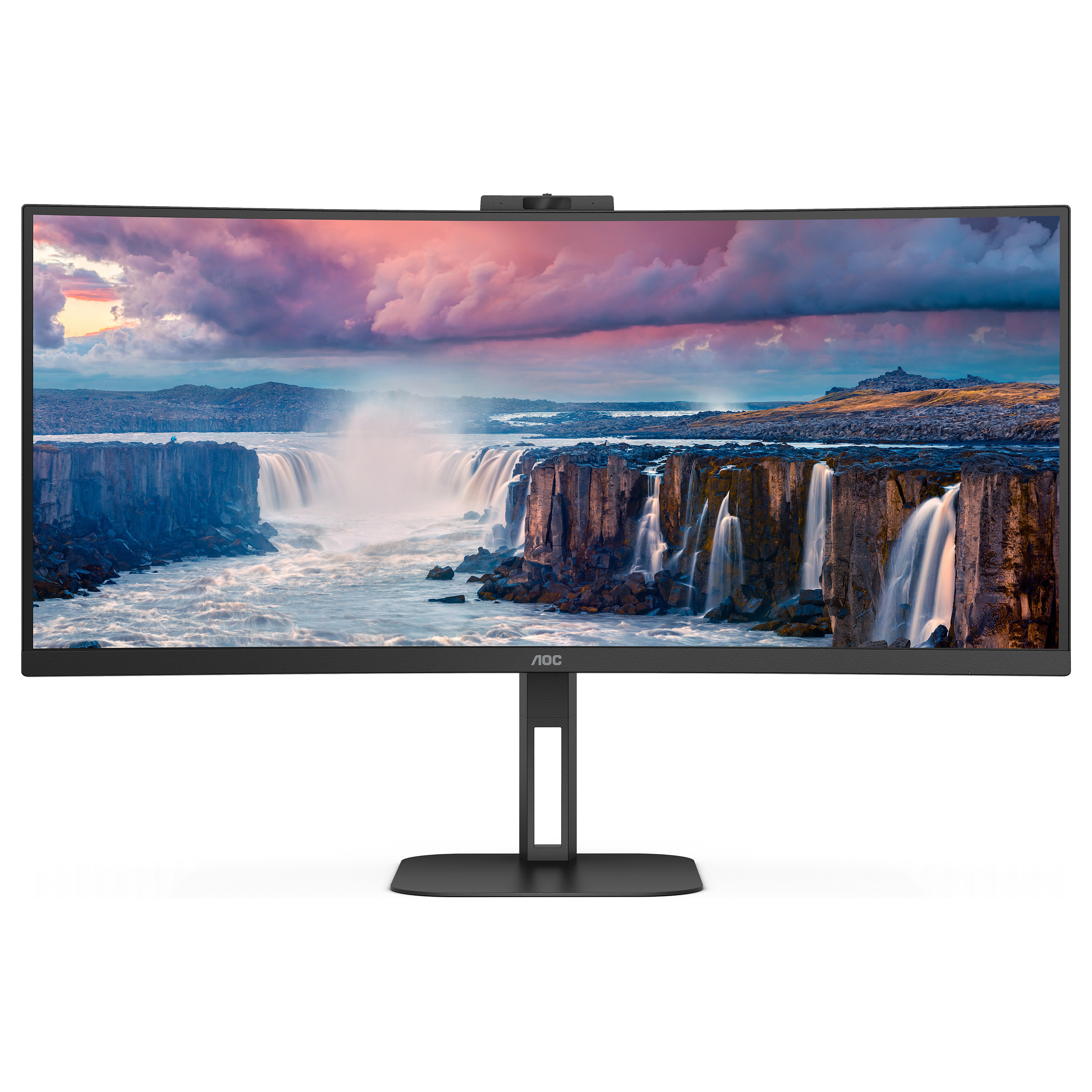 Monitor AOC CU34V5CW (34" VA, 100Hz, 3440 x 1440 WQHD, zakrivljeni, crni)-12