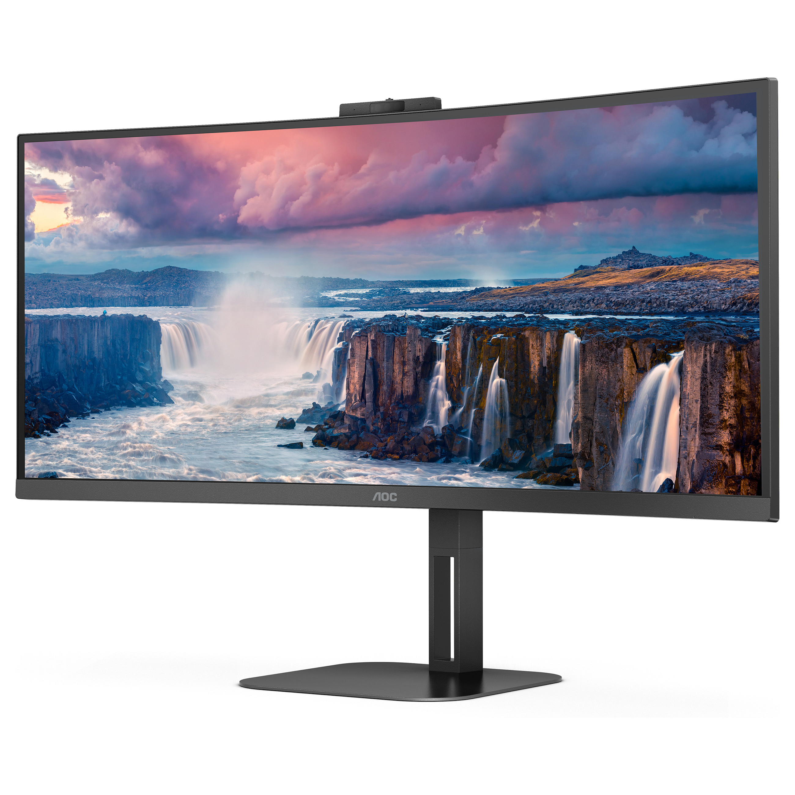 Monitor AOC CU34V5CW (34" VA, 100Hz, 3440 x 1440 WQHD, zakrivljeni, crni)-14