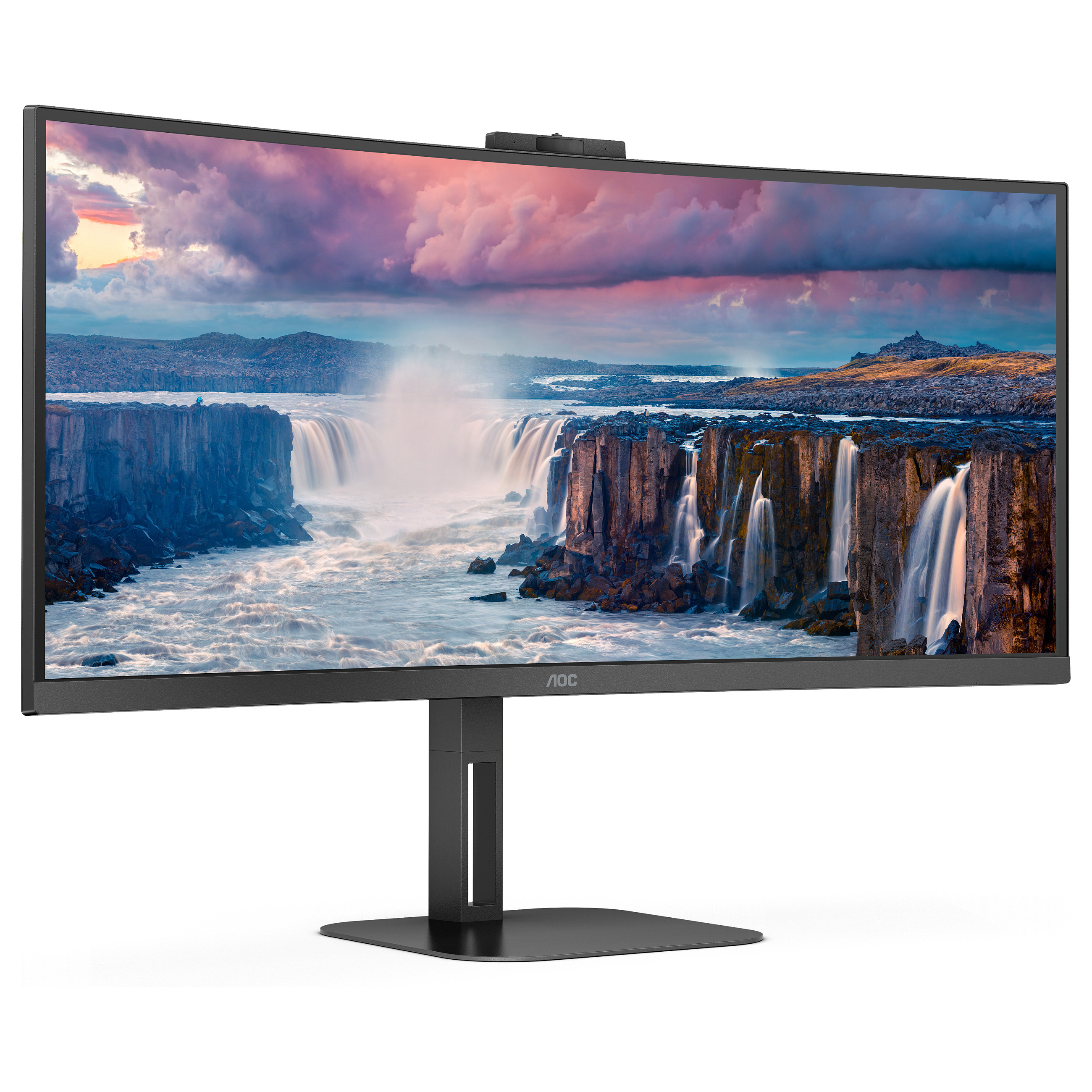 Monitor AOC CU34V5CW (34" VA, 100Hz, 3440 x 1440 WQHD, zakrivljeni, crni)-15