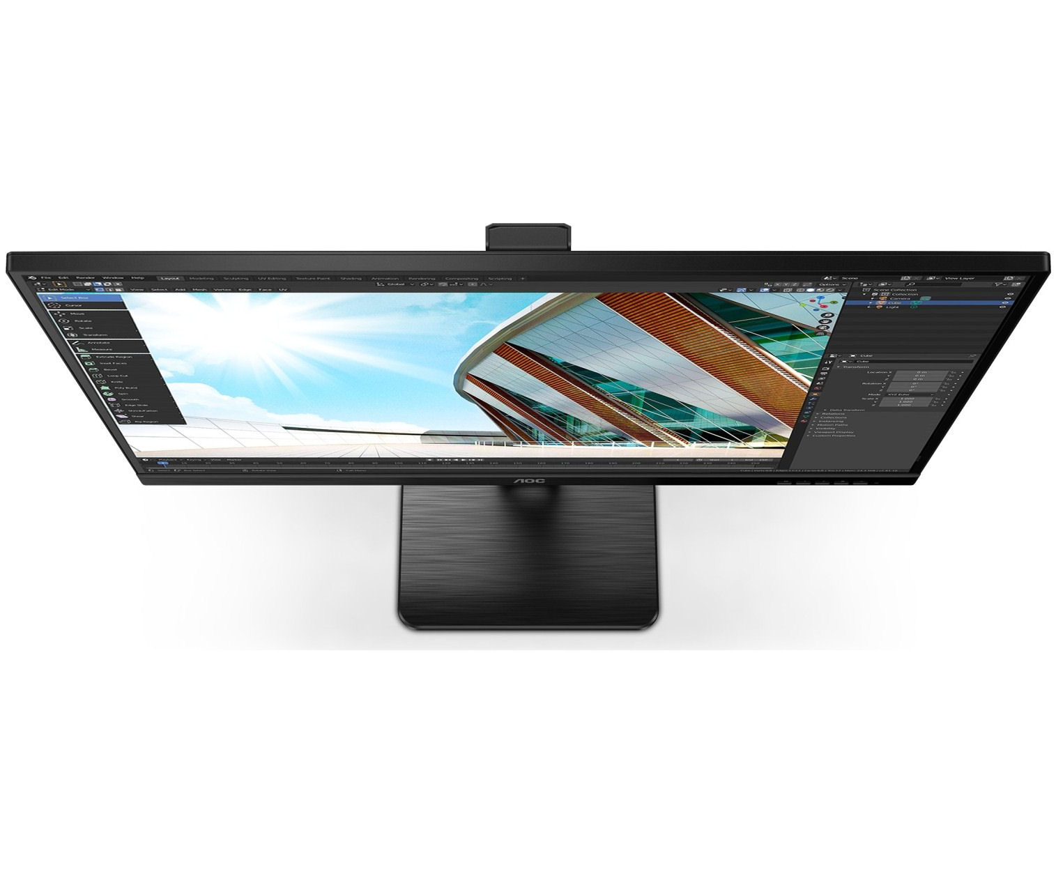 Monitor AOC Q27P2Q (27" IPS, 75Hz, 2560x1440 QHD) crni-11