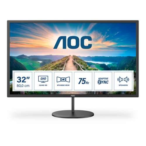 Monitor AOC Q32V4 (31,5" IPS, 75Hz, 2560x1440 QHD) crni-1