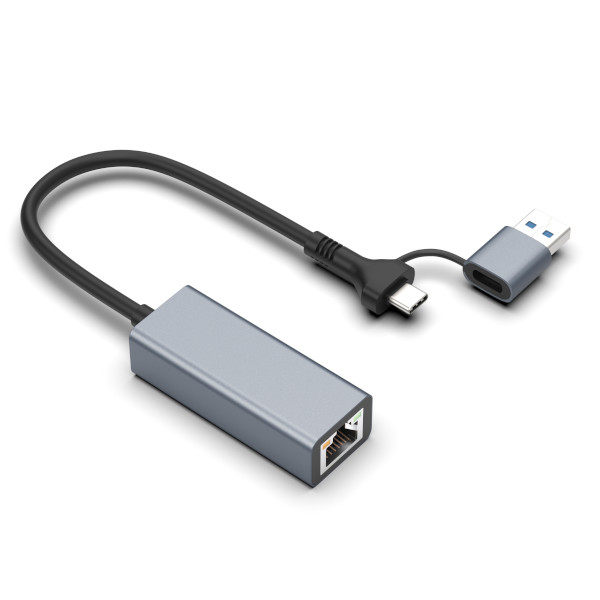Asonic 2u1 USB 3.0 A/C na 10/100/1000 Ethernet LAN-0