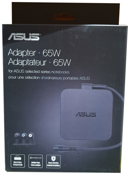 Adapter U65W-01, 35W/45W/65W, o4.0/o4.5/o5.5mm-0