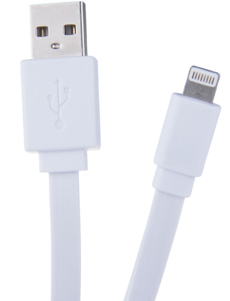 Avacom kabel LIG-120W, USB-Lightning, 120mm, bijel-0
