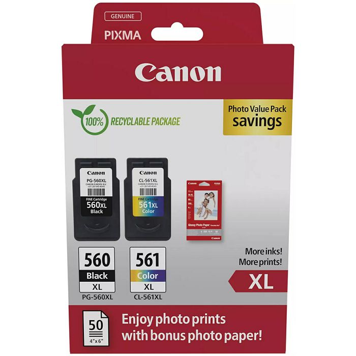 Canon multipack 2x PG-560XL + CL-561XL Photo Pack-0