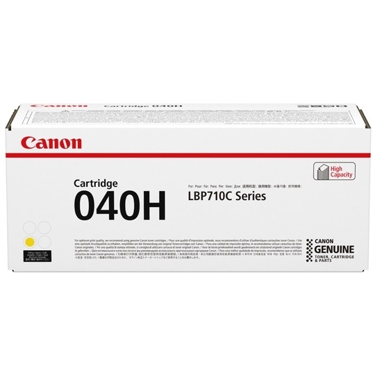Toner CANON CRG-040HY, žuta-1