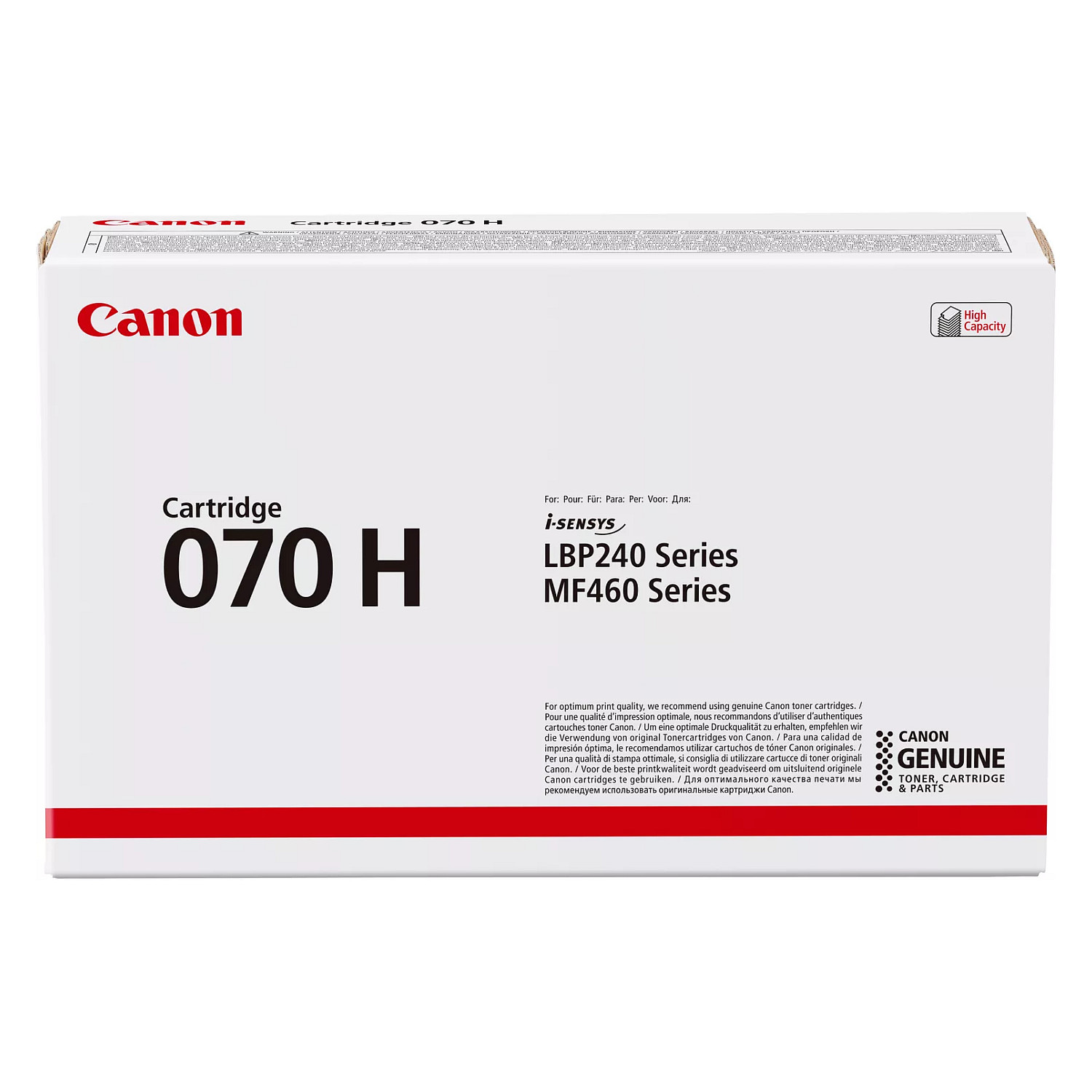 Toner CANON 070H (original, visokog kapaciteta) crni-1
